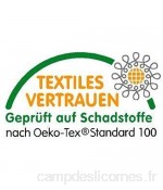 NatureMark Lot de 2 draps-housses en jersey 100 % coton dans de nombreuses tailles et couleurs de marque de qualité certifiée Öko-Tex Standard 100 | 120 x 200 cm – Sable/argenté