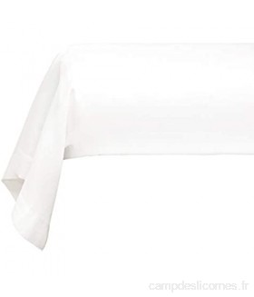 SoulBedroom Blanc 100% Coton Taie de traversin pour lit 1 Personne - 45 x 135 cm