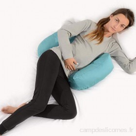 Siminzich Coussin de grossesse en forme de C pour le dos le ventre les genoux