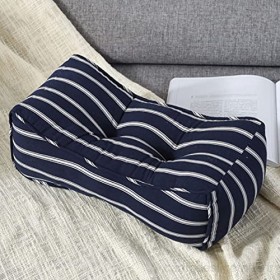Oreiller de dos de coussin de canapé chaise de coussin lombaire de soutien d'oreiller de lecture confortable oreiller de genou pour l'oreiller de jambe de contour de mousse de mémoire de jambe 40×20cm