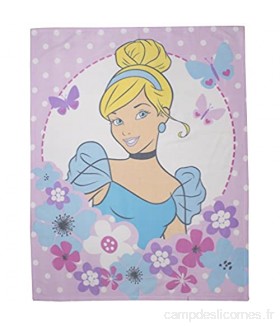 Disney Princess Dreams Couverture en Polaire Multicolore