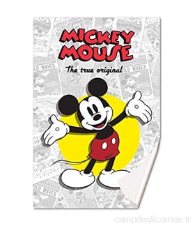 Mickey Mouse Couverture Polaire 150 x 100 cm de Mickey Classic Multicolore 150 x 100 cm