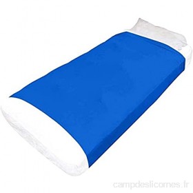 Couvertures de compression pour enfants Sensorory Bed Feuilles Sleeping Aid Fiches Aide avec l'autisme Tiens de traitement du TDAH Augmenter le calme et le confort  Color : Blue  Size : 136x147cm 
