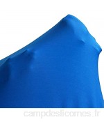 ZWDM Couverture de Compression sensorielle Feuille de lit complète pour Enfants Enfants et Adultes Aide l\'anxiété SDP ADHD Autisme Plus Respirant Cool & Extentable Color : Blue Size : 136x147cm