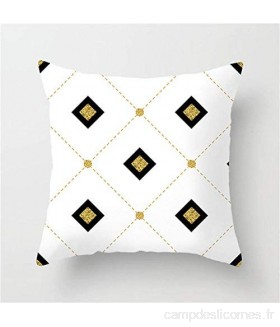 ZYGD Taie d\'oreiller géométrique décoration de la Maison taie d\'oreiller hôtel décoration de Voiture taie d\'oreiller-1