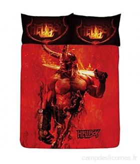 Hellboy - Parure de lit double officielle de la légendaire AF 200 x 200 cm