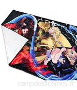 CosplayStudio Kimetsu no Yaiba Grand plaid I Demon Slayer I Motif Tanjiro Inosuke & Zenitsu I 200 x 150 cm