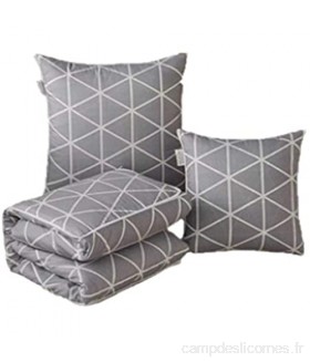 Trendcool Couverture de canapé Petite couverture pour canapé 100 x 145 cm. Se transforme en coussin 40 x 40 cm. Couvre-lit et couverture pour canapés décoratifs.